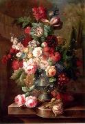 unknow artist Floral, beautiful classical still life of flowers.066 painting